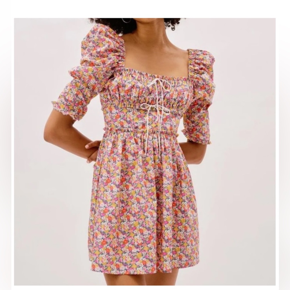 For Love and Lemons Libby Mini Dress